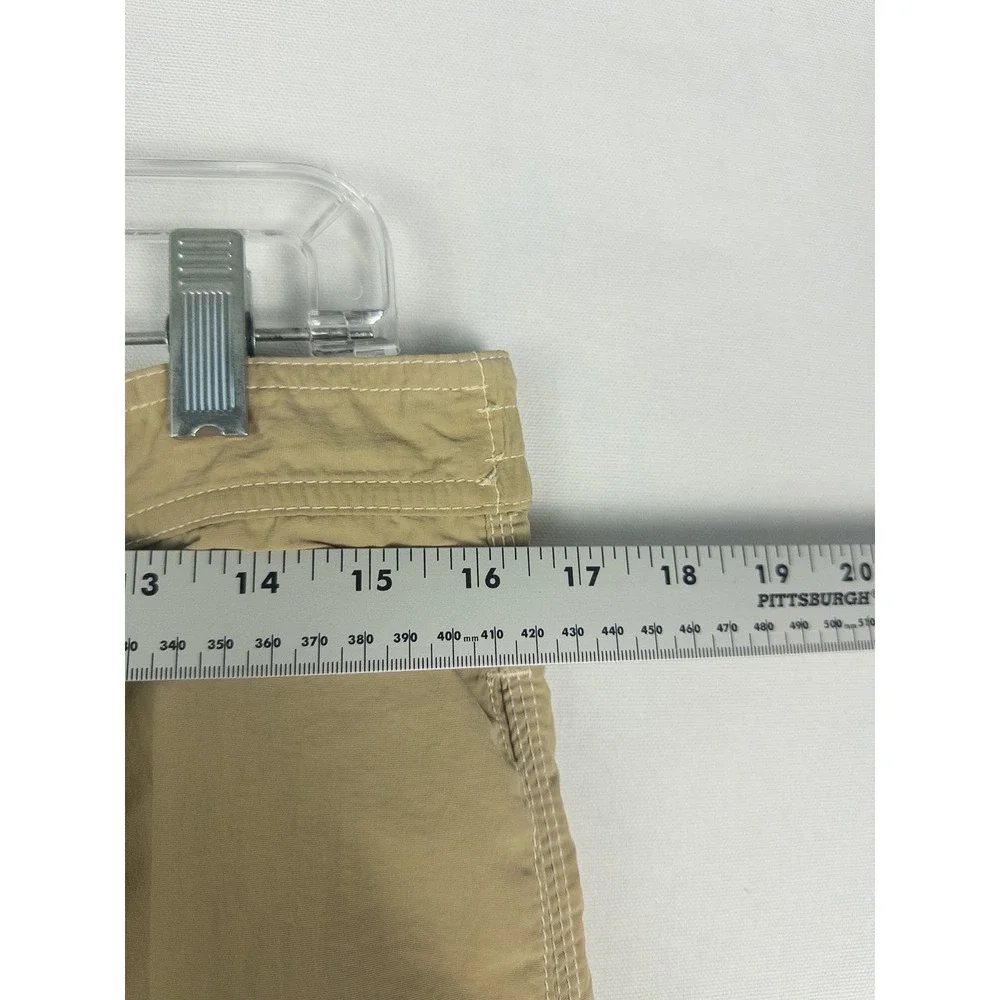 Polo Ralph Lauren Board Shorts Mens M Khaki Tan Cargo Pocket Drawstring Coastal